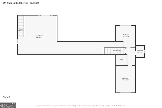 511 Rhodes Drive, Elberton, GA 30635