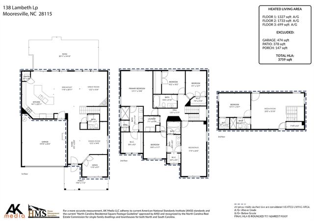 138 Lambeth Loop, Mooresville, NC 28115