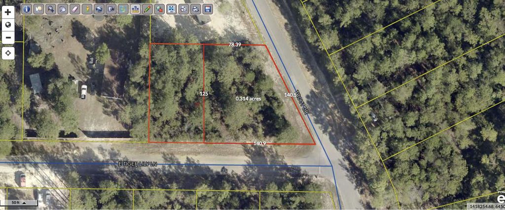 Lot 41 E TIGER LILY Lane, Defuniak Springs, FL 32433