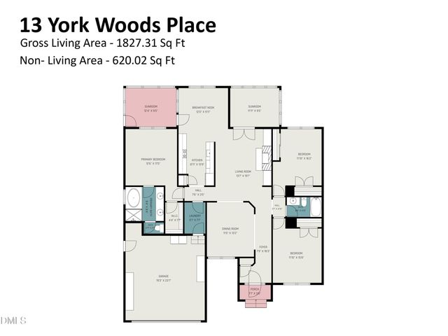 13 York Woods Place, Durham, NC 27705