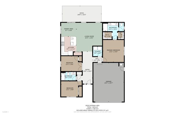 19674 E 3RD Ln, Greenacres, WA 99016