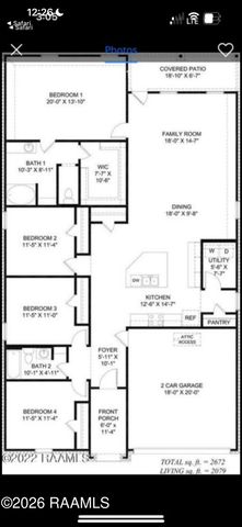 132 Lucille Drive, Maurice, LA 70555