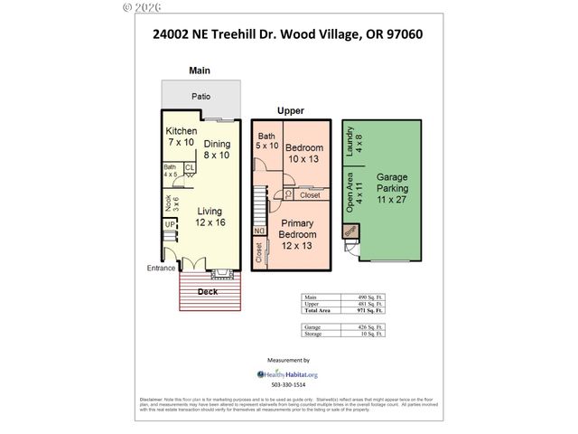 24002 Ne TREEHILL Dr, Wood Village, OR 97060
