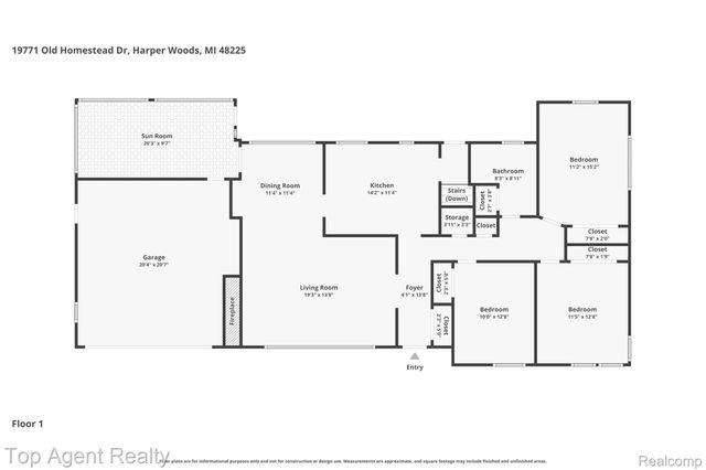 19771 Old Homestead Drive, Harper Woods, MI 48225