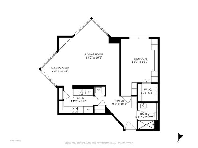 401 E Ontario Street 2110, Chicago, IL 60611