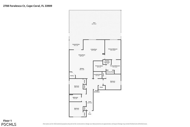 2708 Foralesca CT, Cape Coral, FL 33909