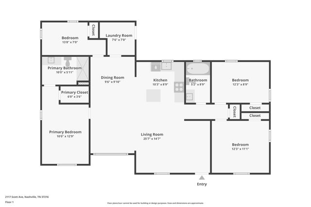 2117 Scott Ave, Nashville, TN 37216