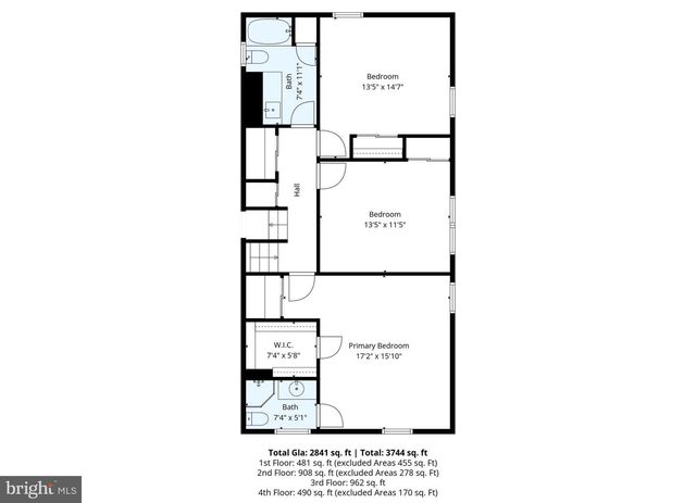100 WOODED LN, Villanova, PA 19085