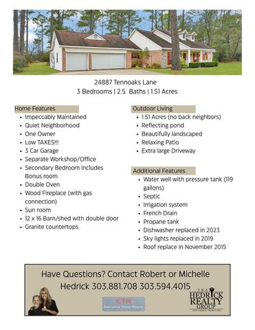 24887 Tennoaks Lane, Hockley, TX 77447