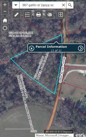 367 Gatlin Street Street, Vance, SC 29163