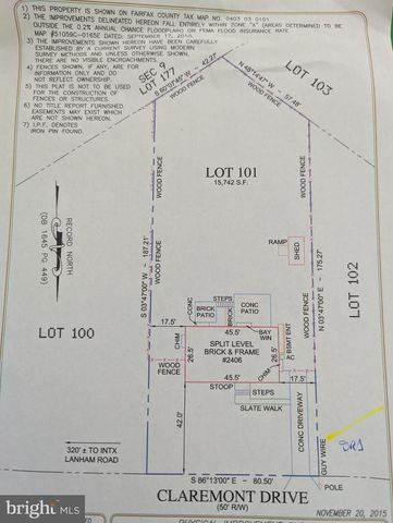 2406 CLAREMONT DR, Falls Church, VA 22043