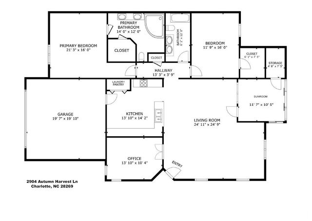 2904 Autumn Harvest Lane, Charlotte, NC 28269