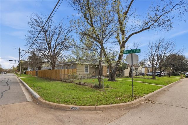 4301 Valentine Street, Fort Worth, TX 76107