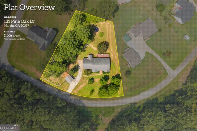 131 Pine Oak Drive, Martin, GA 30557