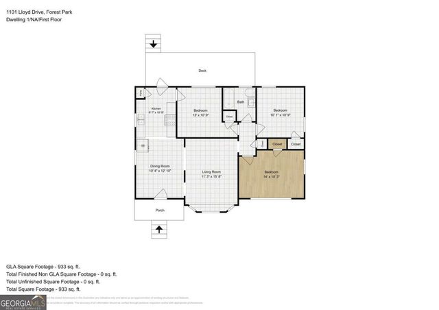 1101 Lloyd Drive, Forest Park, GA 30297