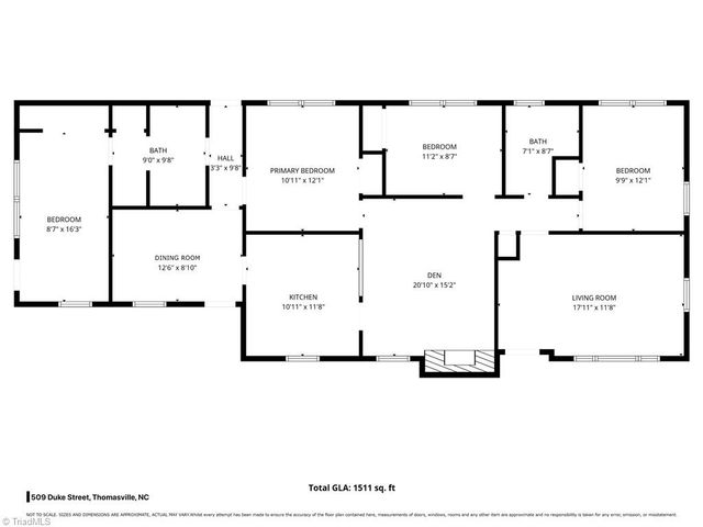 509 Duke Street, Thomasville, NC 27360