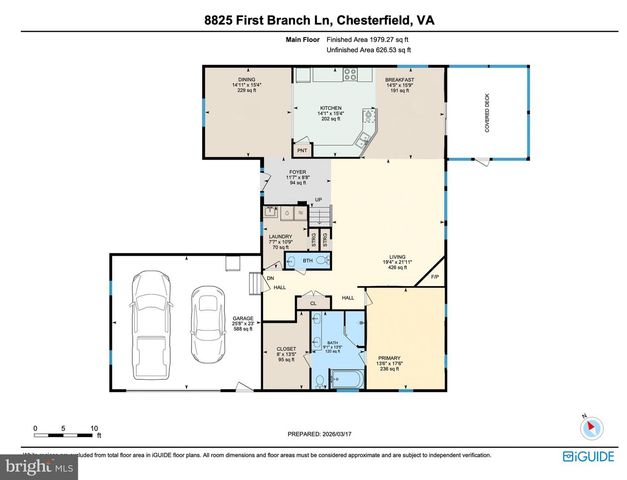 8825 FIRST BRANCH LN, Chesterfield, VA 23838