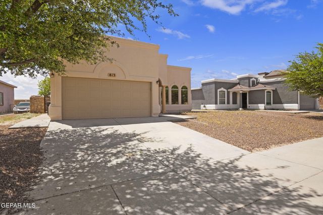 813 Desert Bush Drive, Horizon City, TX 79928
