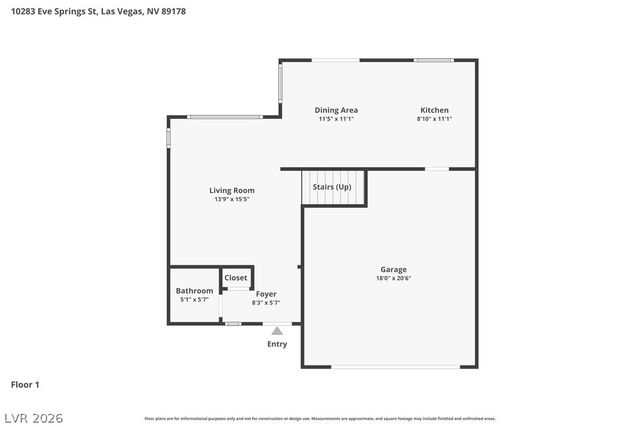 10283 Eve Springs Street, Las Vegas, NV 89178