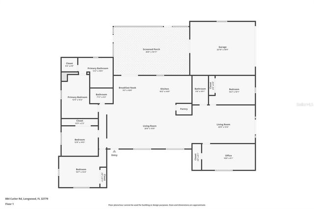 884 CUTLER ROAD, Longwood, FL 32779