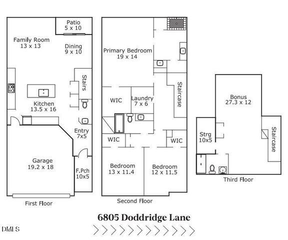6805 Doddridge Lane, Cary, NC 27519