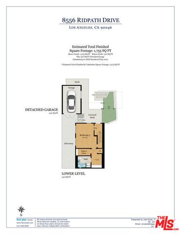 8556 Ridpath Drive, Los Angeles, CA 90046