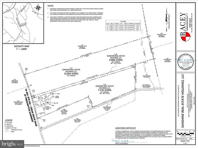 CEDAR GROVE RD, Culpeper, VA 22701