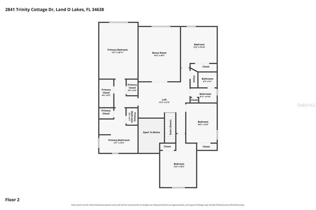 2841 TRINITY COTTAGE DRIVE, Land O Lakes, FL 34638