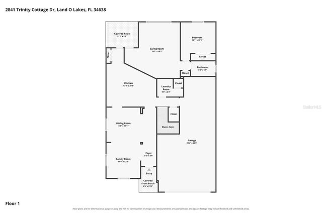 2841 TRINITY COTTAGE DRIVE, Land O Lakes, FL 34638