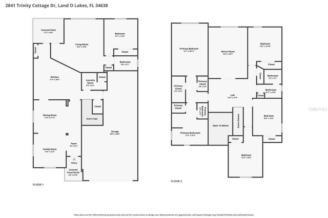 2841 TRINITY COTTAGE DRIVE, Land O Lakes, FL 34638