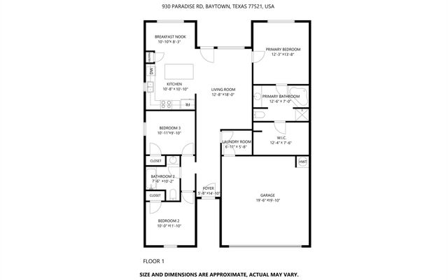 930 Paradise Road, Baytown, TX 77521