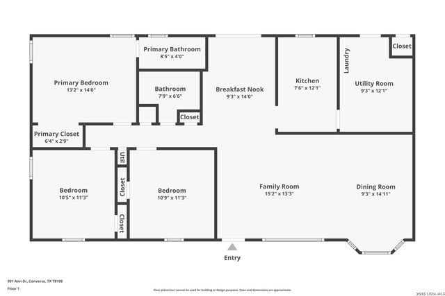 301 ANN DR, Converse, TX 78109