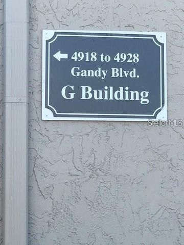 4922 W GANDY BOULEVARD 102, Tampa, FL 33611