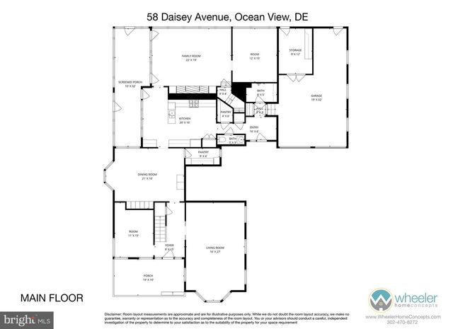58 DAISEY AVE, Ocean View, DE 19970