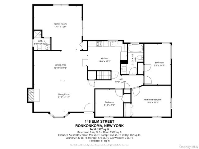 146 Elm Street, Ronkonkoma, NY 11779
