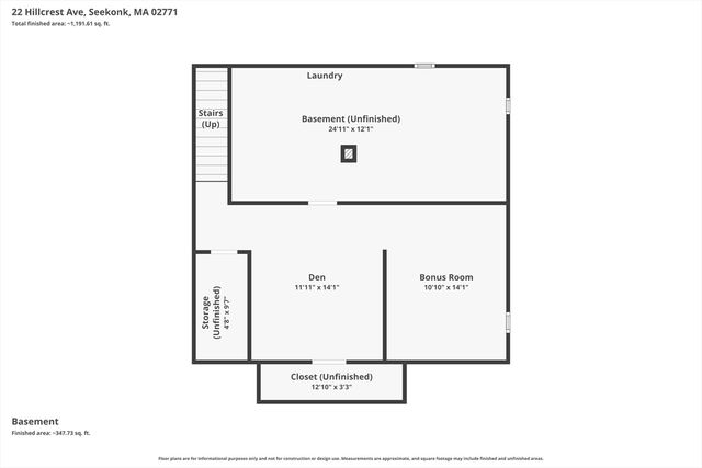 22 Hillcrest Ave, Seekonk, MA 02771