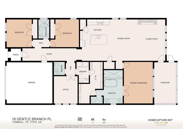 18 Gentle Branch Place, The Woodlands, TX 77375