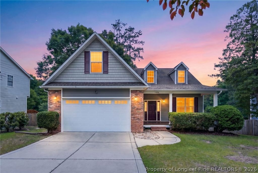 1536 Grassy Branch Drive, Fayetteville, NC 28304 — exterior