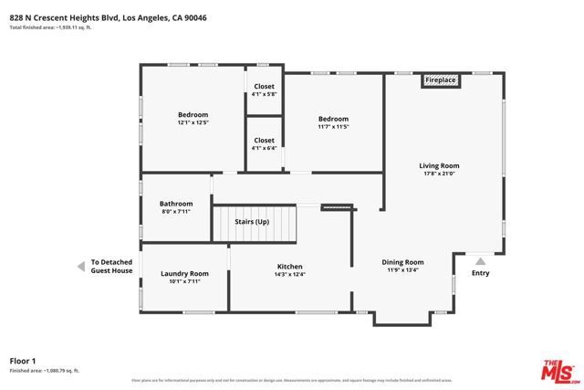 828 N Crescent Heights Boulevard, Los Angeles, CA 90046