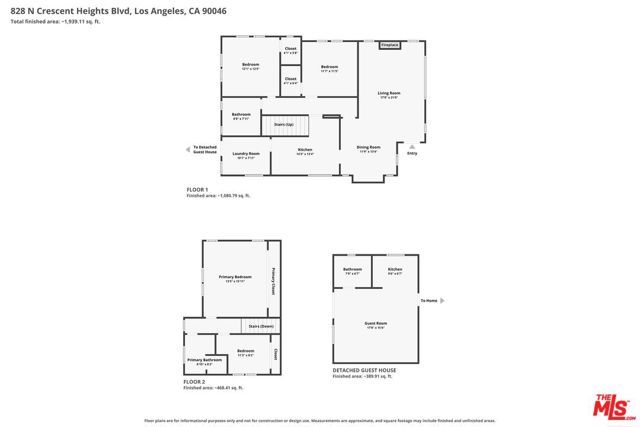 828 N Crescent Heights Boulevard, Los Angeles, CA 90046
