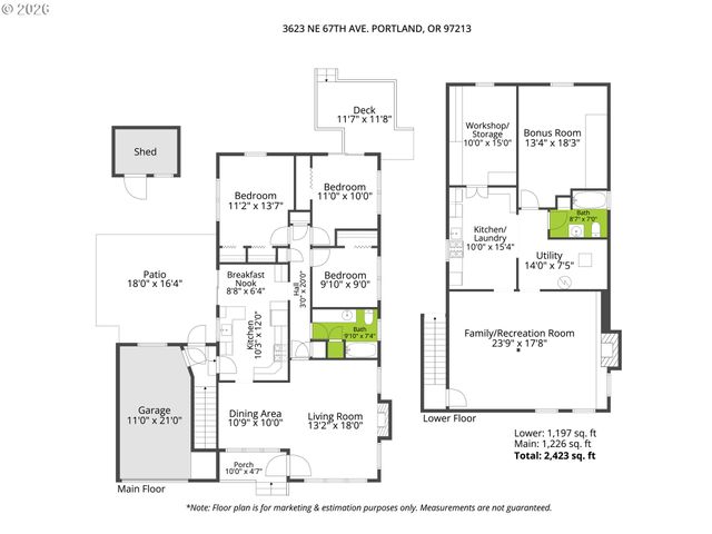 3623 Ne 67TH Ave, Portland, OR 97213