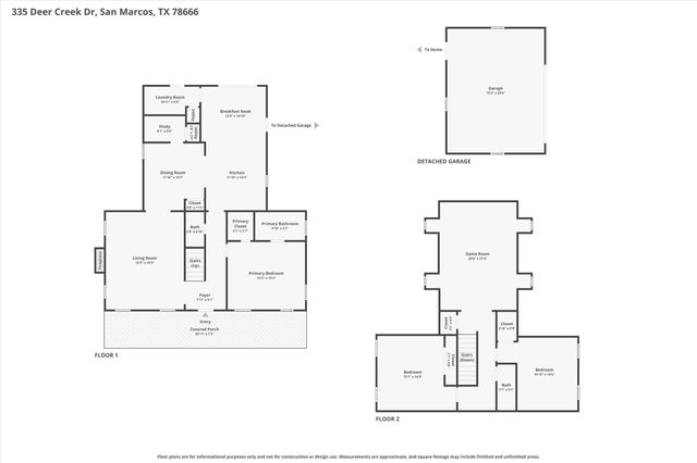 335 Deer Creek DR, San Marcos, TX 78666