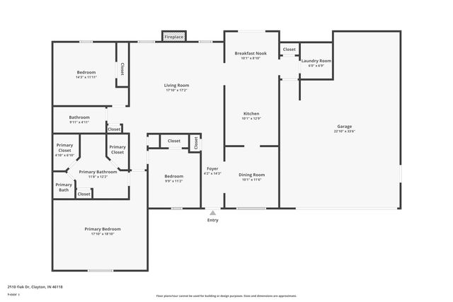 2510 Oak Drive, Clayton, IN 46118