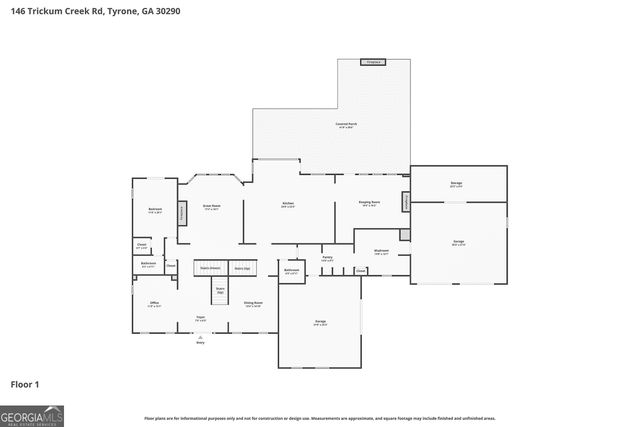 146 Trickum Creek Road, Tyrone, GA 30290