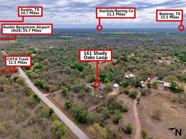 161 Shady Oaks LOOP, Cedar Creek, TX 78612