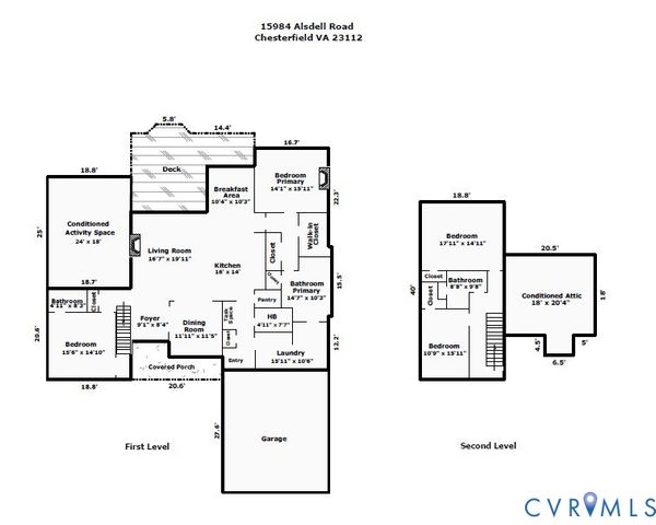15948 Alsdell Rd, Midlothian, VA 23112