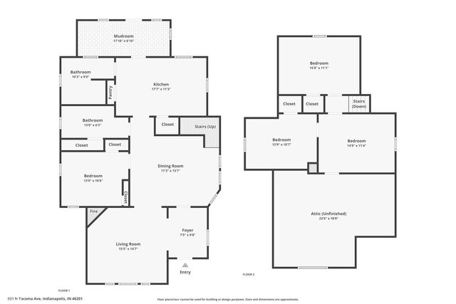 931 N Tacoma, Indianapolis, IN 46201