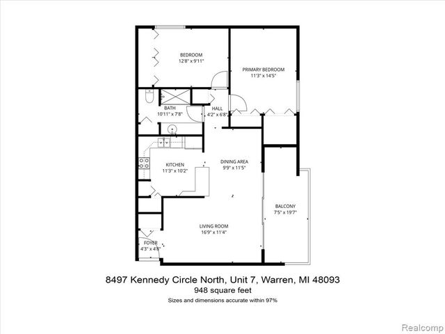 8497 Kennedy Circle 7, Warren, MI 48093