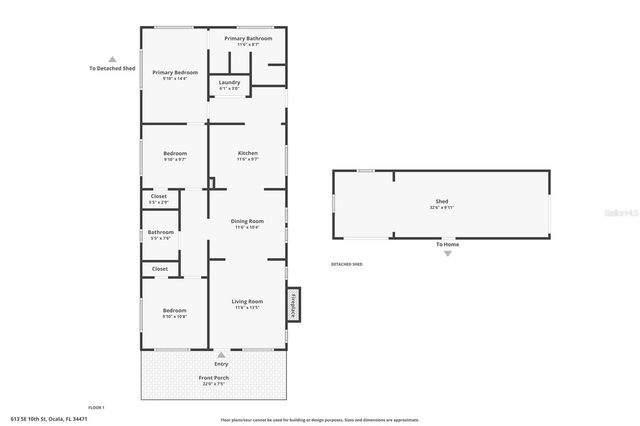 613 SE 10TH STREET, Ocala, FL 34471