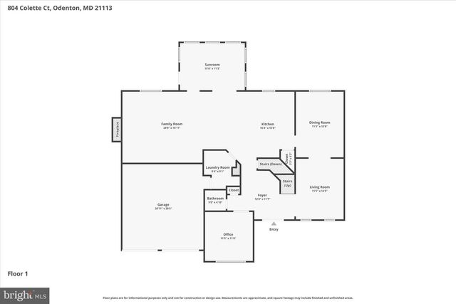 804 COLETTE CT, Odenton, MD 21113